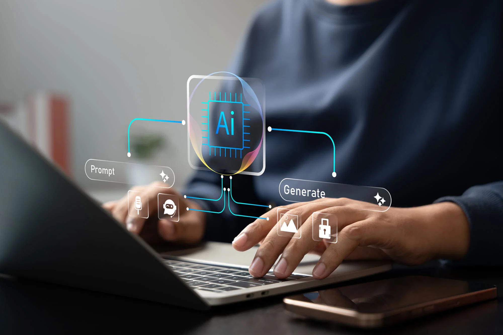 AI and cloud architecture supporting intelligent operations