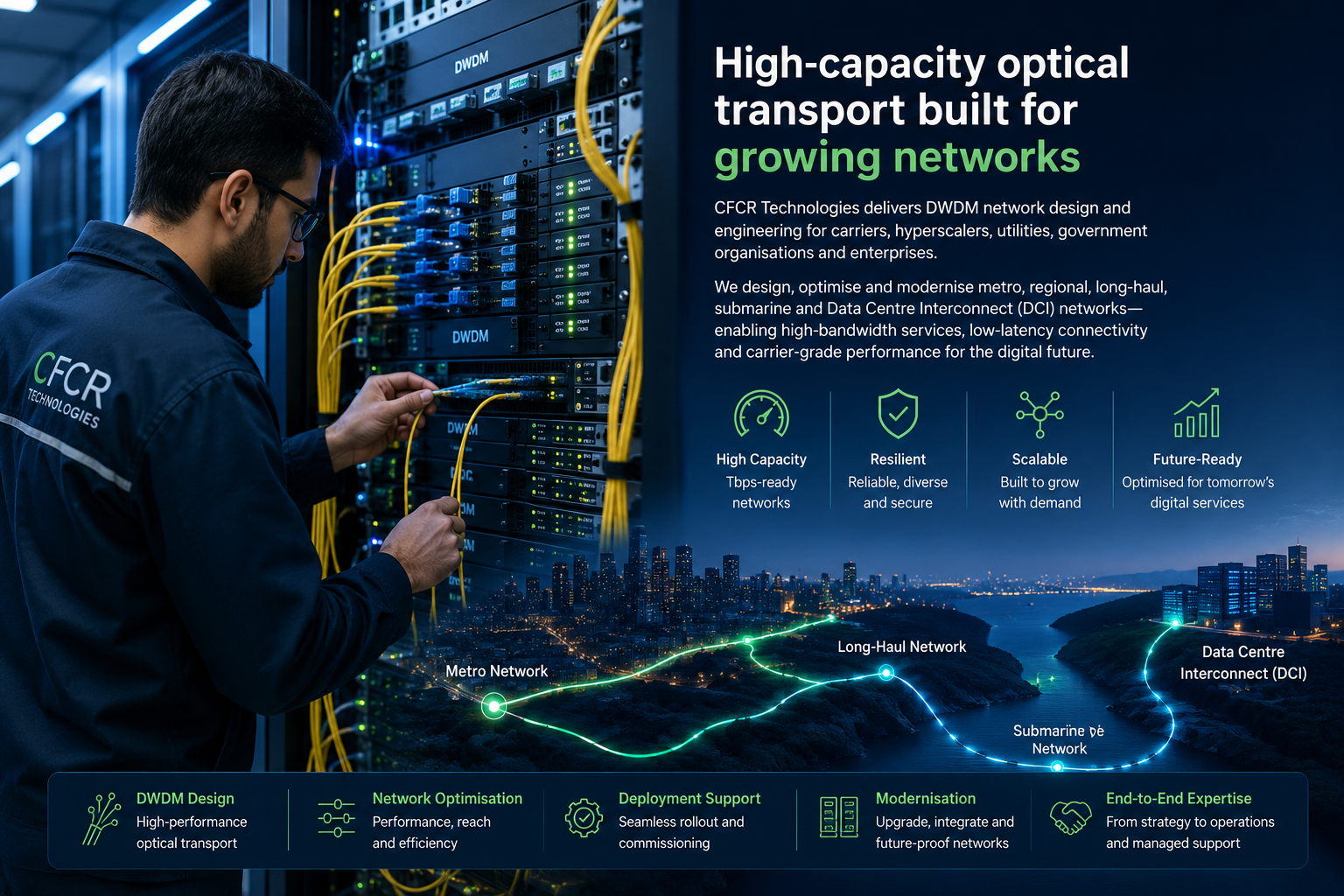 Telecommunications network operations and field delivery